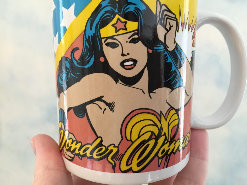 Wonder Woman, geeky mug